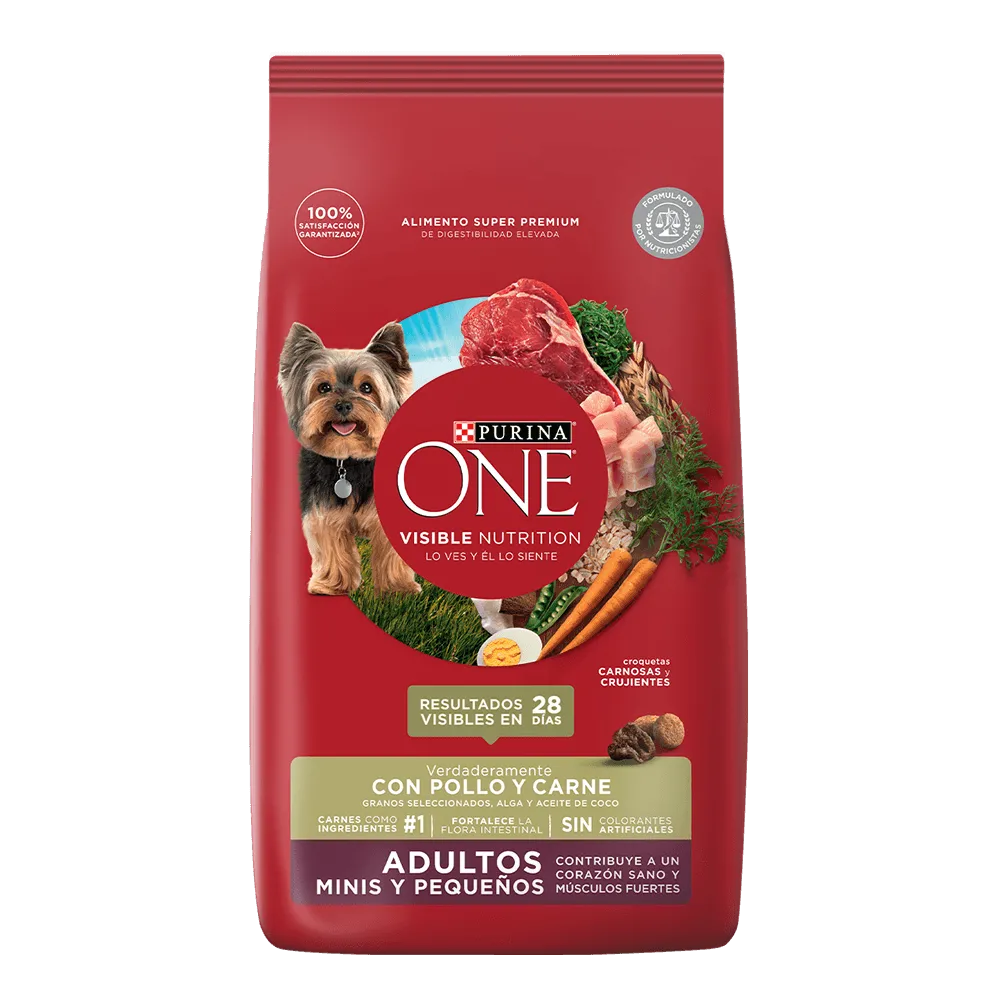 Purina One para perros adultos mini y pequeños | Purina Guatemala